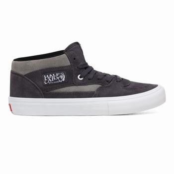 Férfi Vans Half Cab Pro Deszkás Cipő VA2693045 MélySzürke